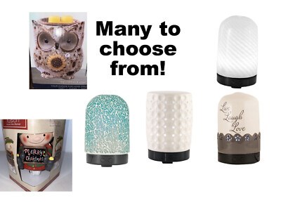 ScentSationals Essential Oil or Fusion Wax Diffuser Rotating Colors - CHOICES!