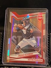 Kevin Parada 2022 Elite Extra Prime Numbers C Die Cut #d/195 - #11 Mets