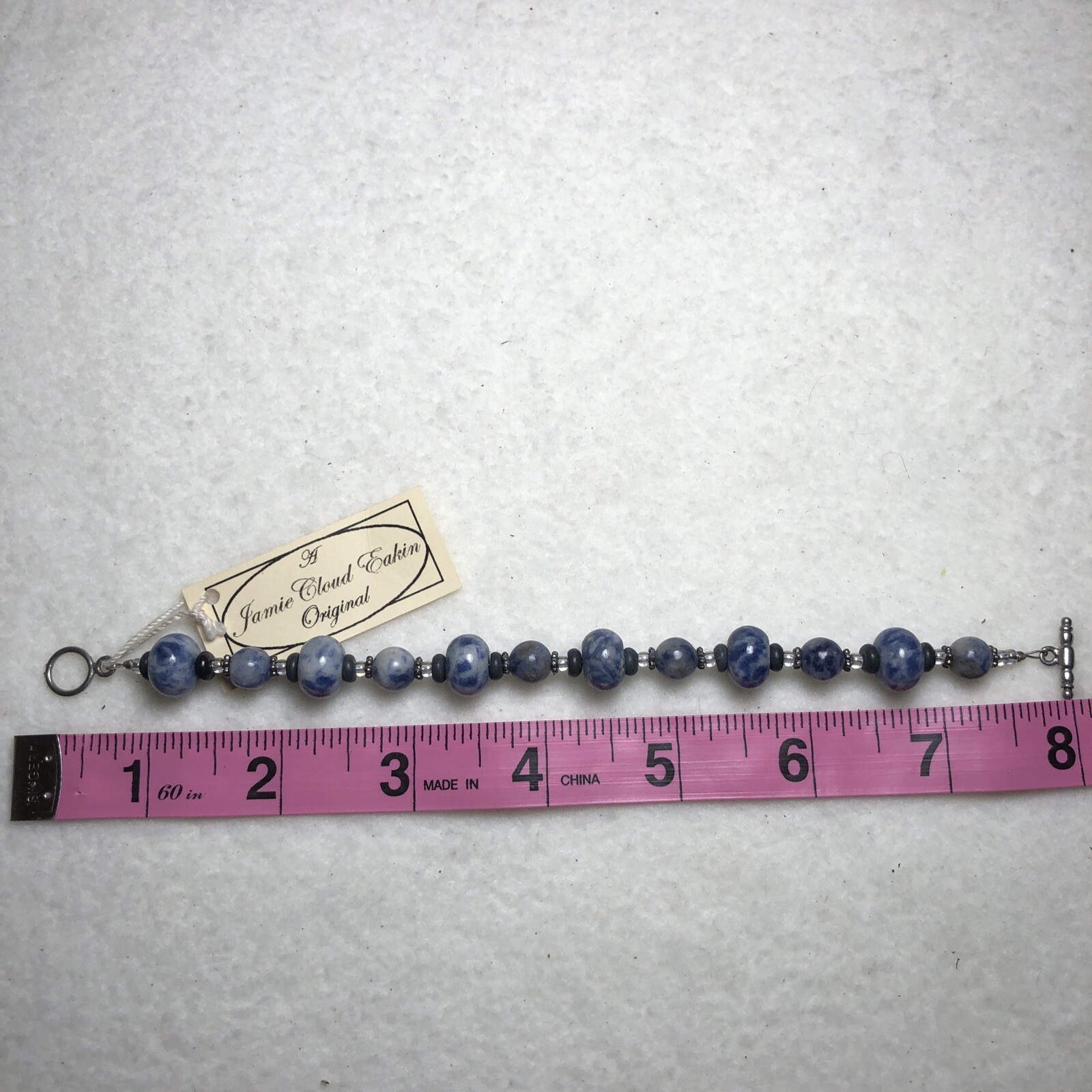 Jamie Cloud Eakin Original Bracelet Sodalite Lapi… - image 4