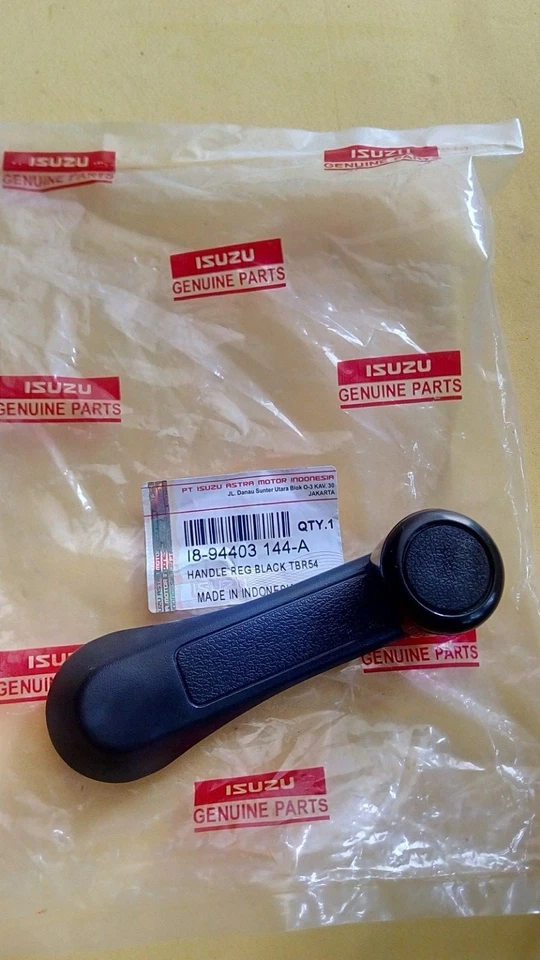 ISUZU TF TFR TROOPER KB HOLDEN RODEO WINDOW CRANK HANDLE BLACK BRAVA 2x-Genuine - Image 4 of 4