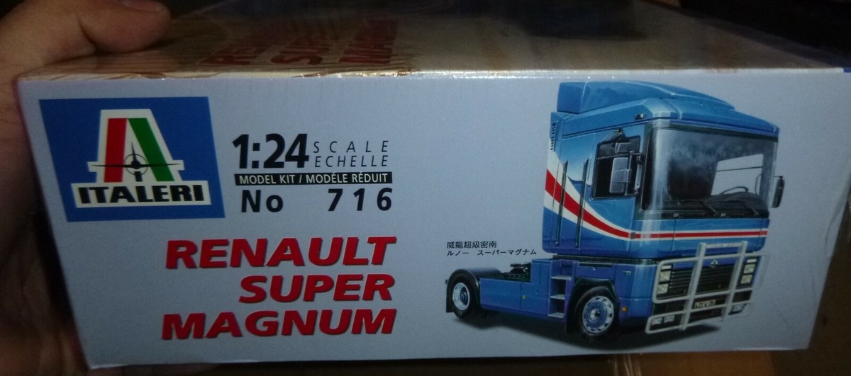 ルノー スーパーマグナム No.716 イタレリ 1/24 未組立◆PD96B 1&frasl;24 ルノー AE500 No MAGNUM. クラシック・ホットハッチの代表格！イタレリ製プラモ「ルノー5