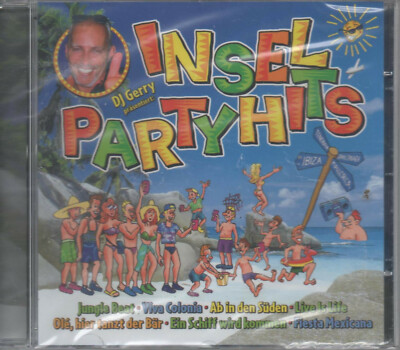 DJ Gerry präsentiert Insel Partyhits CD NEU Jungle Beat Viva Ab in den Süden
