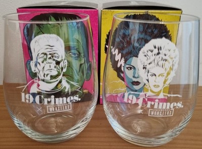 19 CRIME Universal Monsters: Glas Frankenstein, Braut von Frankenstein, Neu in OVP