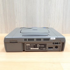 Sega Saturn console with 2 controllers, 6 games & memory Japan Gray tested