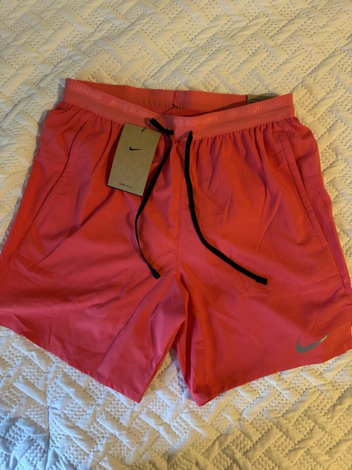 Nike Stride Dri-Fit 7” 2-in-1 Brief-Lined Running Shorts DM4759-629 Mens Small