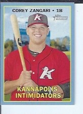 Corey Zangari 2016 Topps Heritage Minors Blue #ed / 99