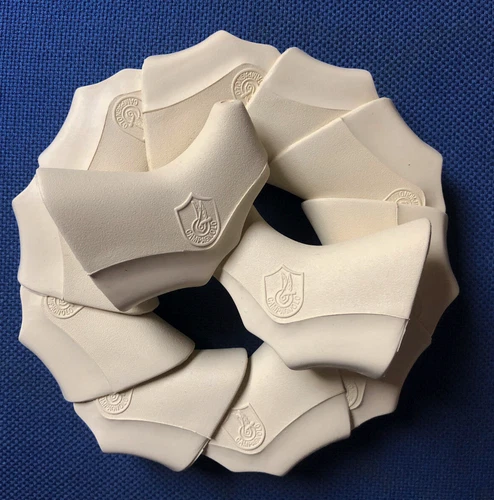 COPRILEVE HOODS CAMPAGNOLO C-RECORD DELTA AMMORTIZZATORI NUOVI BIANCHI - Foto 3 di 4