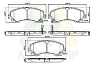 Motaquip Bremsbelagsatz Scheibenbremse LVXL1800 FüR Renault Koleos 2 Dci 175 4WD