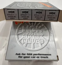 NGK 6261 Spark Plug Box Of 4, BPR6EY-11