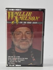   Willie Nelson On The Road Again Cassette Tape BT 21281 CBS Records 1989