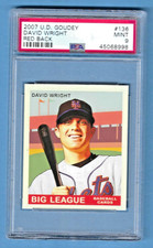2007 U. D. Goudy Red Back David Wright Mets #136 PSA 9 #45068998