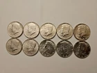 BEAUTIFUL Lot of 10 1964 90% SILVER Kennedy Half dollar Brilliant Uncirculated