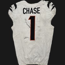 Ja'Marr Chase GAME-WORN 9/21/25💪 PHOTO-MATCHED📸 Bengals🐅NFL Jersey vs Vikings