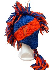 Florida Gators Mohawk Knit Hat Fan Favorite Blue And Orange One Size Fits Most