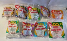 McDonald's 1996 Marvel Super Heroes Vintage Happy Meal Toys Full Set of 9