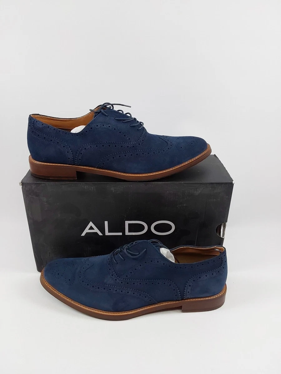Aldo Oxford Blue Dress Shoes for Men for sale | eBay display picture 1