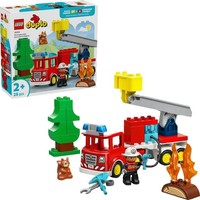 Lego Duplo Town 10473 LöSchauto Mit Schlauch Und Feuerwehrmann Klemmbausteine