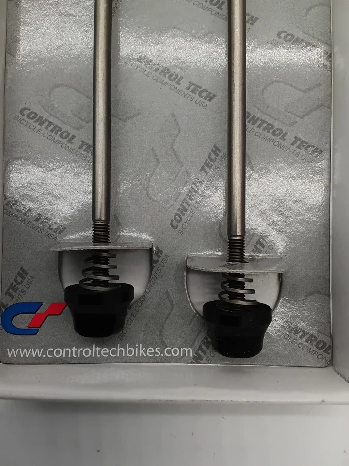 CONTROLTECH HUB SKEWER PAIR Q/R AĹLOY, ROAD F:100mm, R: 130mm - Image 4 of 4