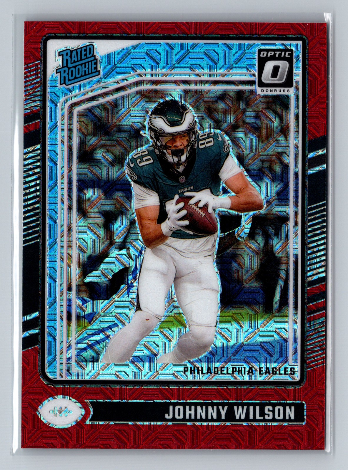 2024 Donruss Optic #256 Johnny Wilson Red Mojo