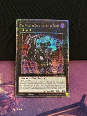 The Phantom Knights of Break Sword Quarter Century Secret Rare RA02-EN035 NM 1st