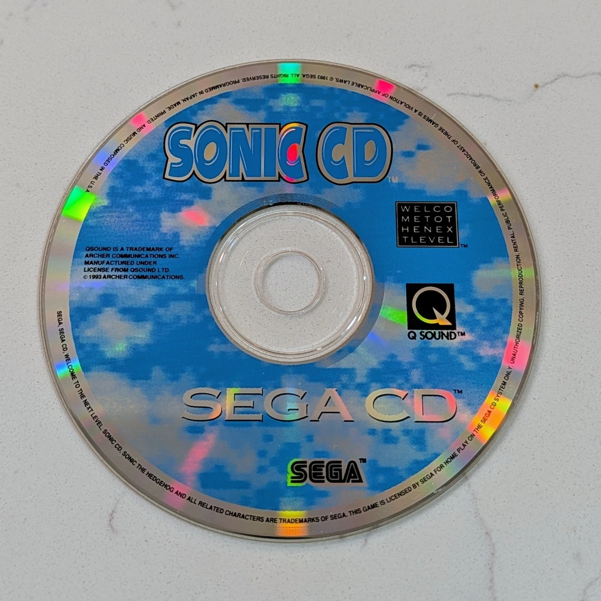 SEGA！NEOSONICARTS／ CD SEGA Video Games Sonic CD 1993 for sale | eBay