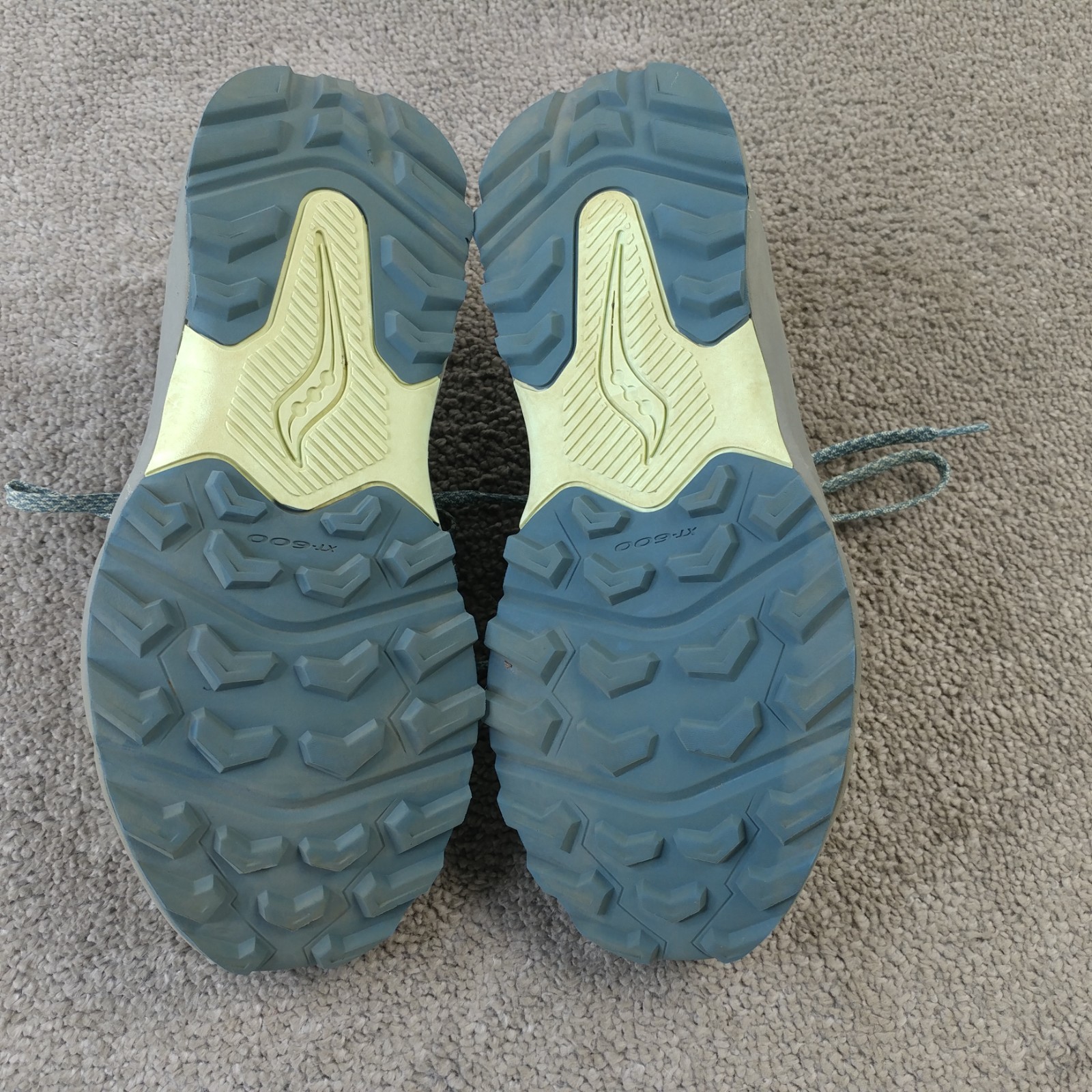 Saucony Excursion TR17 Womens Size 9 Trail Running Shoes Gray Green thumbnail 2