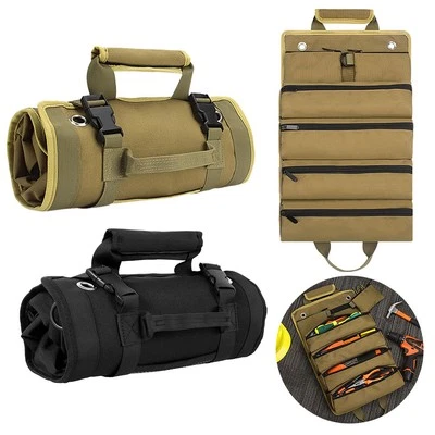 Tool Roll Organizer Tool Roll Up Oxford Bag Tool Large Wrench Super Big Pouch