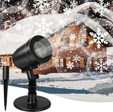 Christmas Snowflake Projector Light Outdoor, Waterproof Christmas Laser Light...