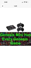 Sega Genesis Mini Loaded With EVERY Genesis Game - (790+ Games!) - Authentic