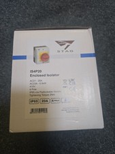 Stag IS4P20 Enclosed Rotary Isolator Switch IP65 4 Pole - 20 Amp