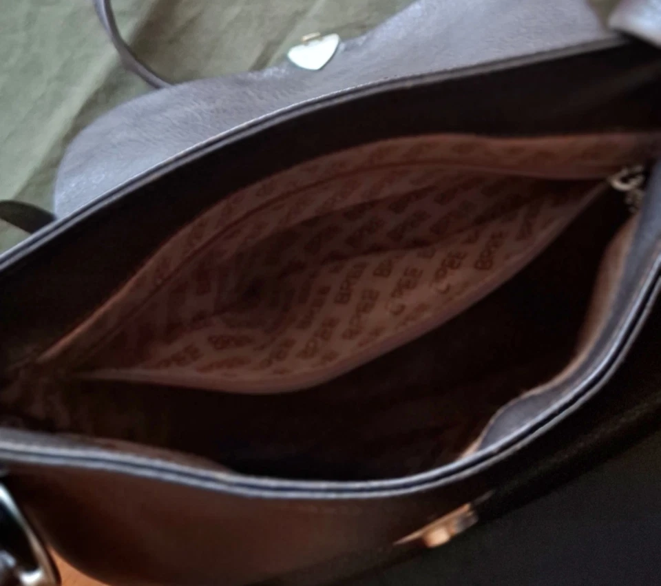 ♡ BREE ♡ EXKLUSIV ♡ TASCHE LEDERTASCHE HANDTASCHE  ♡ 26 X 22 X 9  CM ♡ BRAUN ♡ - Bild 3 von 4