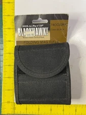 Blackhawk Folding Mag Rifle Cartridge Carrier Black on Belt