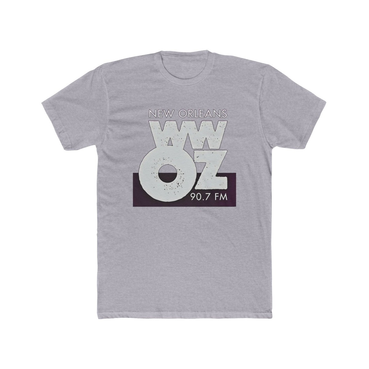 WWOZ New Orleans Jazz Music Station Men's Cotton Crew Tee | eBay