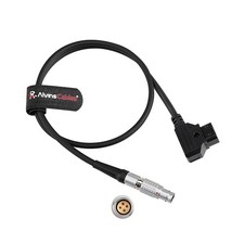50cm Power Cable for Fujifilm GFX ETERNA 55 from V-Mount 4 Pin Female to D-tap