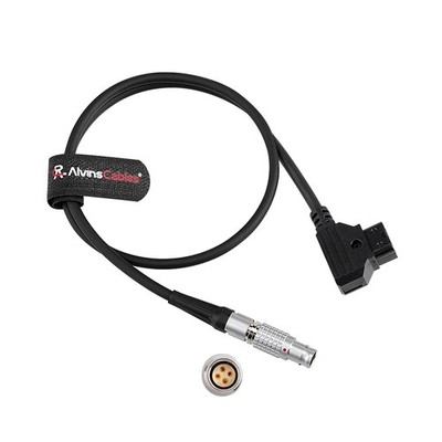 50cm Power Cable for Fujifilm GFX ETERNA 55 from V-Mount 4 Pin Female to D-tap 