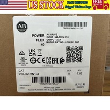 New Allen-Bradley 22B-D2P3N104 22BD2P3N104 PowerFlex 40 AC Drive US Free Tax