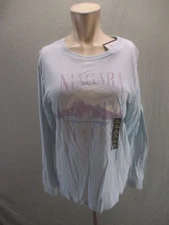 NWT Art Class Size XL (14/16) Girls Gray Print Cotton Blend Long Sleeve Top 568