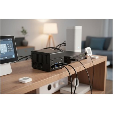 Aluminum Case for Raspberry Pi 5 with NVMe Support