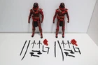 LOT OF 2 GI Joe Classified COBRA RED NINJA Loose Action Figure Hasbro COMPLETE