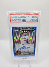 2024 Topps Chrome Update Series - Autographs Grayson Rodriguez #AC-GR Blue /150