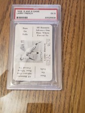 larry French 1936 s&s game. psa 5 . original.