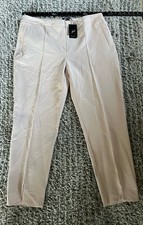 Adrianna Papell Frost  Kate  Ankle Dress Pants Bi-Stretch Womens Size 14 NWT