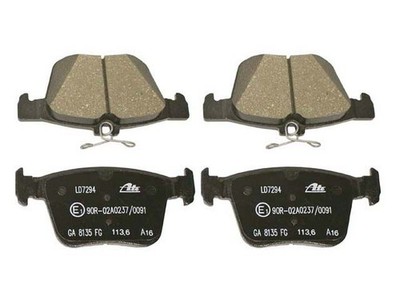 For 2021-2022 Audi Q3 Brake Pad Set Rear ATE 29763SMCB