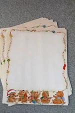 25 Sheets Computer Stationary  ~  Hallmark Bears