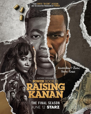 Power Book III Raising Kanan Final Season June 12 STARZ Poster