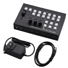 4K Video Switcher HD Camera Stream Live Production Broadcast Station Controller