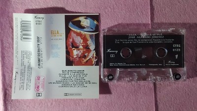 Cassette JOSE ALFREDO JIMENEZ - Ella... La Que Se Fue - MEXICO pressing (EX/EX)
