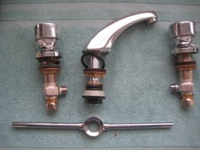 GROHE 20.789.51 CHROME LAV FAUCET LESS DRAIN Original Grohe West Germany