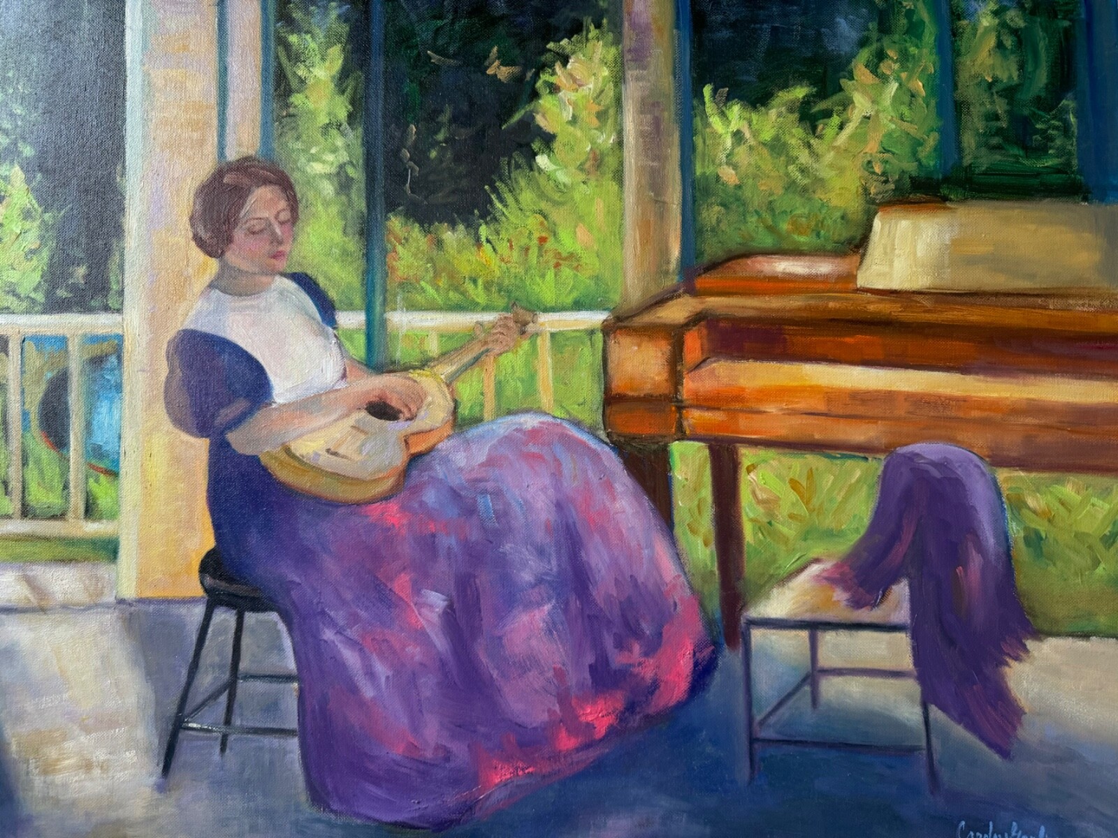 painting on canvas original