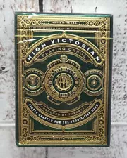High Victorian Premium Quality Custom Playing Cards Theory 11 Green 